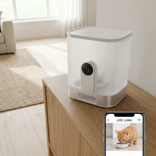Bio-Pet Smart WiFi Feeder - 1080P HD Camera & App Control
