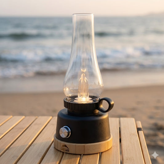 Bio-Beam Solar 2-in-1 Camping Lantern & Emergency Power Bank